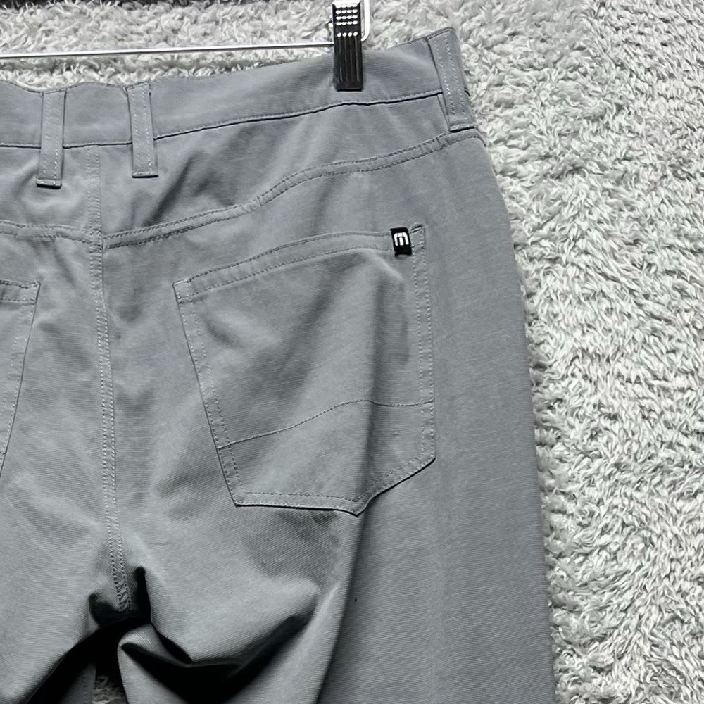 Travis Mathew Open to Close 2.0 Pants Mens 34x29 Heather Gray Performance Golf - Picture 8 of 14